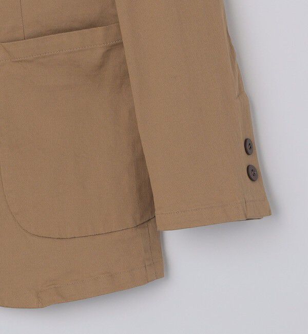 SHIPS「SHIPS:〈手洗い可能・セットアップ対応〉ウォッシュド ピケ 2ボタン ジャケット」|テーラードジャケット|