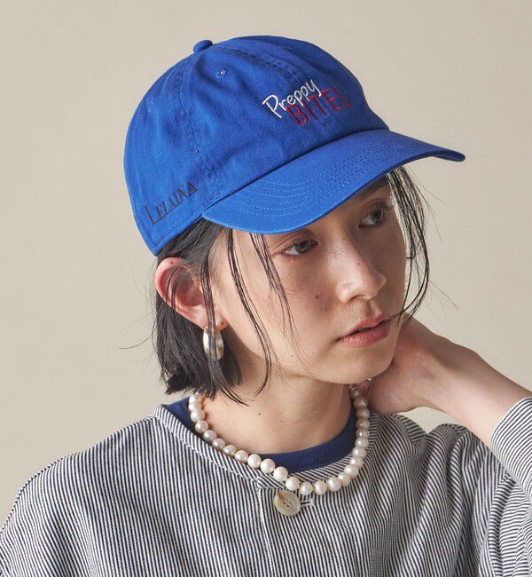 SHIPS for women「SHIPS NINE CASE:エンブロイダリー キャップ」|キャップ・キャスケット|