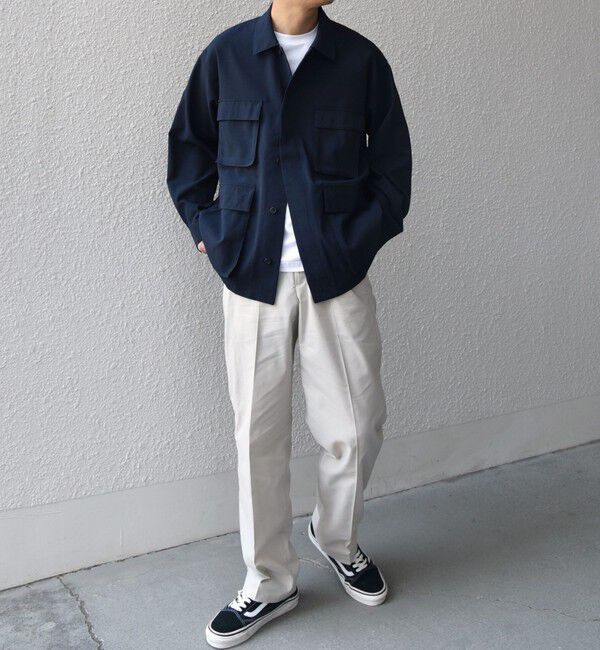 SHIPS any「SHIPS any:〈接触冷感/遮熱等〉ハイブリッド リネン イージーパンツ (セットアップ対応)25SS◇」|チノ|