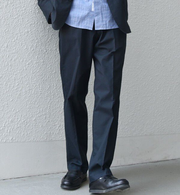 SHIPS any「SHIPS any:〈接触冷感/遮熱等〉ハイブリッド リネン イージーパンツ (セットアップ対応)25SS◇」|チノ|