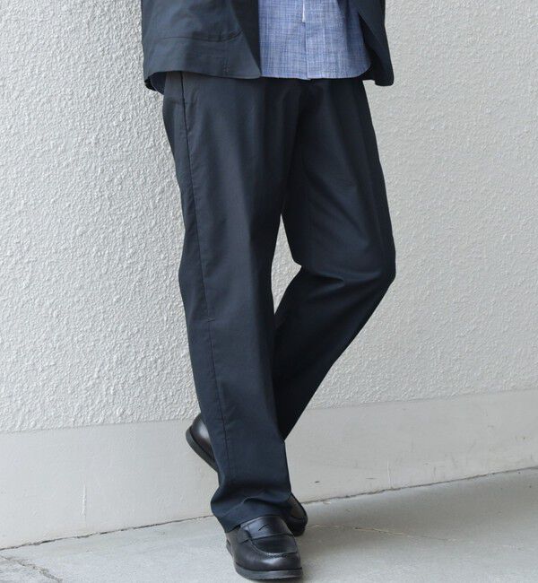 SHIPS any「SHIPS any:〈接触冷感/遮熱等〉ハイブリッド リネン イージーパンツ (セットアップ対応)25SS◇」|チノ|