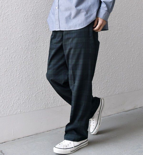 SHIPS any「SHIPS any:〈接触冷感/遮熱等〉ハイブリッド リネン イージーパンツ (セットアップ対応)25SS◇」|チノ|