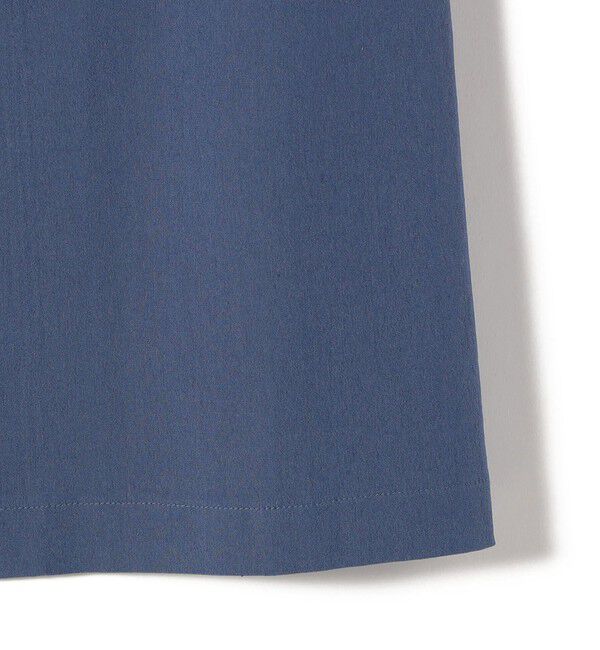 SHIPS for women「〈手洗い可能〉麻混 ストレッチ ドロスト Aライン スカート」|台形|