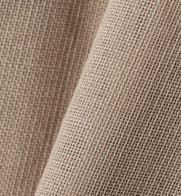 SHIPS for women「〈手洗い可能〉麻調 メッシュ 半袖 ビッグ シャツ」|シャツ・ブラウス|