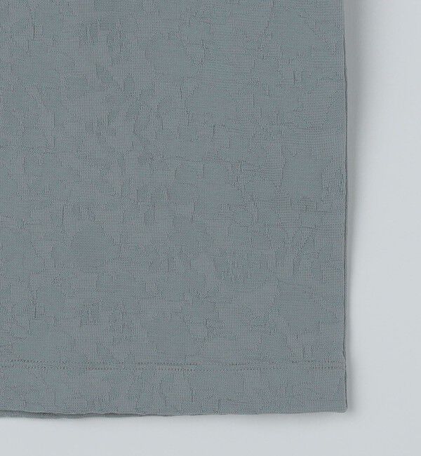 SHIPS「SHIPS: リンクス ジャカード リーフ Tシャツ」|Tシャツ・カットソー|