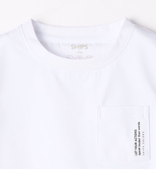 SHIPS Colors 「SHIPS Colors:〈紫外線防止・遮熱・速乾〉80～130cm / ラッシュガード Tシャツ」|Tシャツ・カットソー|