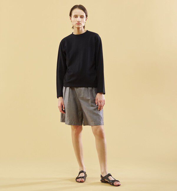 GALERIE VIE「コットンジャージー ロングスリーブプルオーバー」|Tシャツ・カットソー|