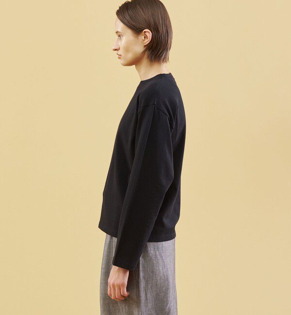 GALERIE VIE「コットンジャージー ロングスリーブプルオーバー」|Tシャツ・カットソー|