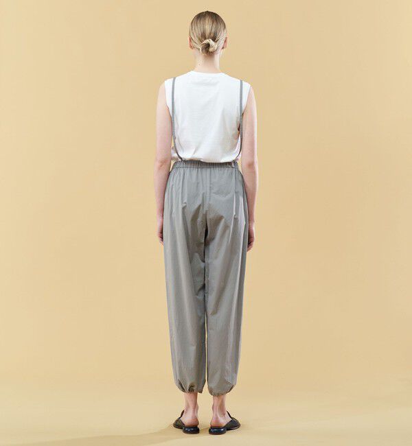 GALERIE VIE「コンパクトコットンツイル サスペンダー付きパンツ」|その他|