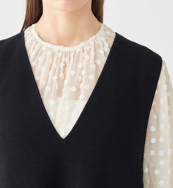 Ballsey「パールコンビ Ｖネックベスト」|ベスト・ジレ|