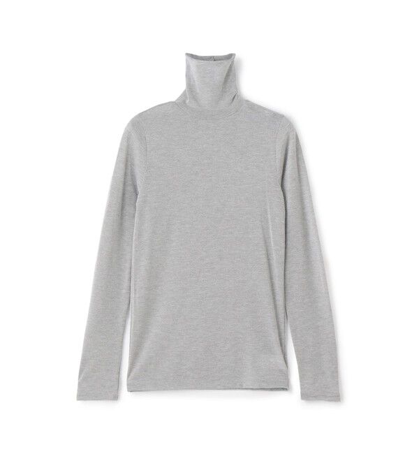 MACPHEE「スパークリング タートルネックプルオーバー」|Tシャツ・カットソー|81 シルバー