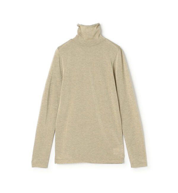 MACPHEE「スパークリング タートルネックプルオーバー」|Tシャツ・カットソー|91 ゴールド