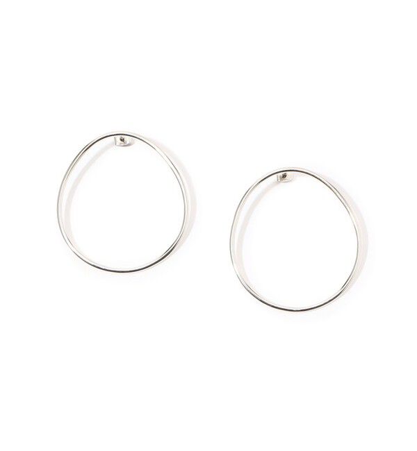 TOMORROWLAND GOODS「PHILIPPE AUDIBERT Antea S シルバーフープピアス」|ピアス|81 シルバー