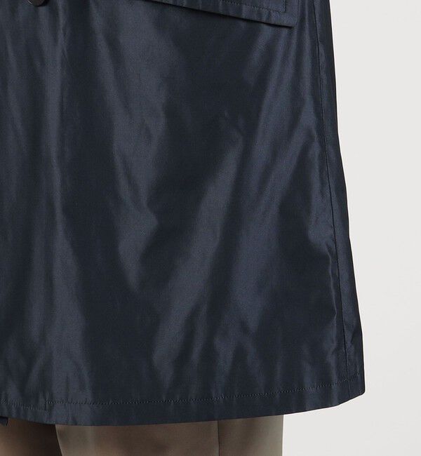 TOMORROWLAND MENS「ポリエステルタフタ ダブルブレステッド4Bコート」|ピーコート|