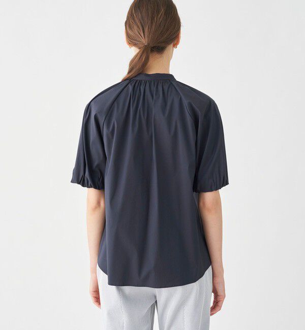 TOMORROWLAND collection「ストレッチブロード パフスリーブブラウス」|シャツ・ブラウス|