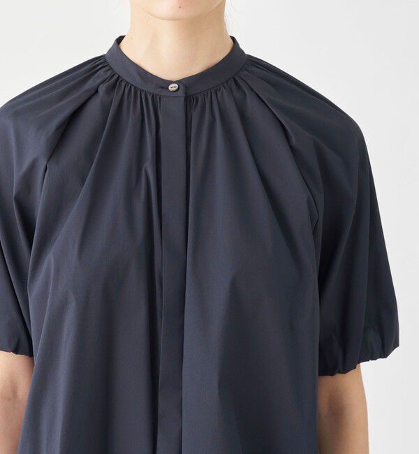 TOMORROWLAND collection「ストレッチブロード パフスリーブブラウス」|シャツ・ブラウス|