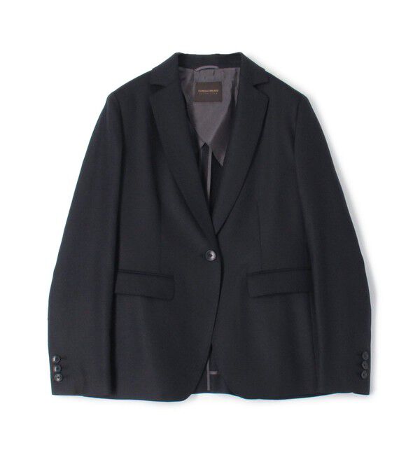TOMORROWLAND collection「シャイニーピンヘッド シングル1Bジャケット」|テーラードジャケット|19 ブラック