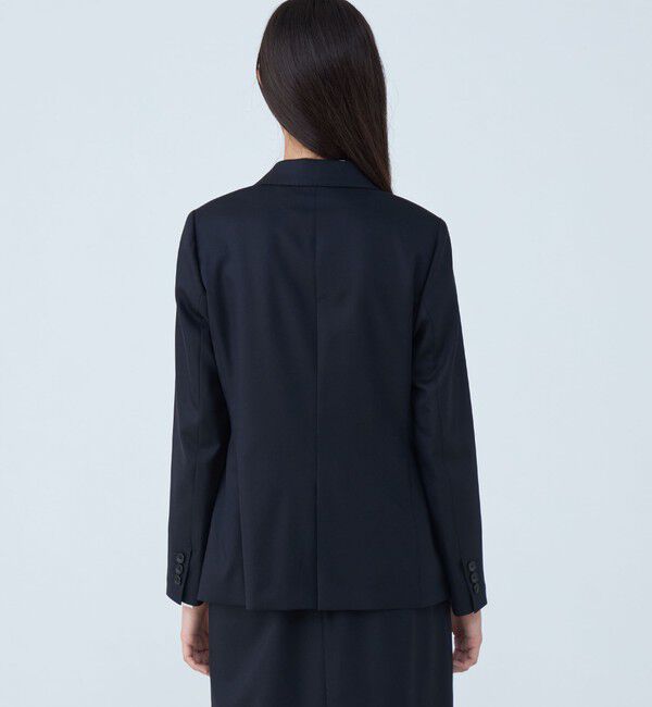 TOMORROWLAND collection「シャイニーピンヘッド シングル1Bジャケット」|テーラードジャケット|