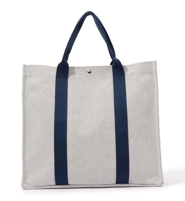 TOMORROWLAND GOODS「【別注】FRANCOIS RENIER TEMS トートバッグ」|トートバッグ|69 ネイビー