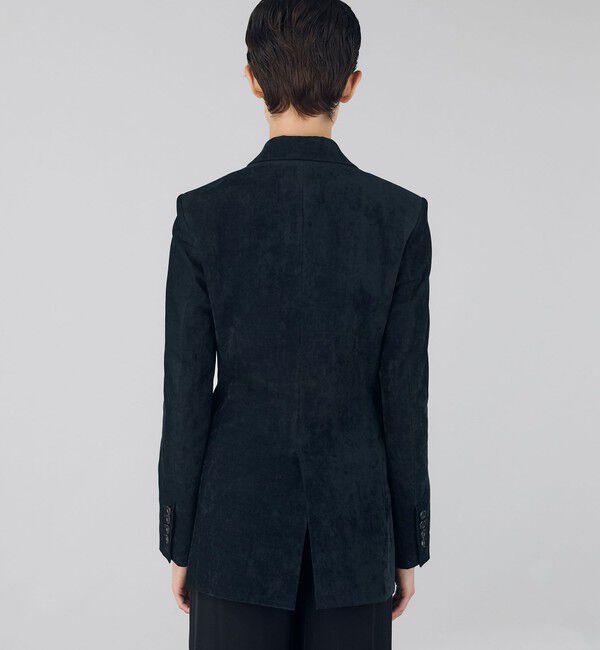 DES PRES「コットンレーヨンベルベット ダブルブレストジャケット」|テーラードジャケット|