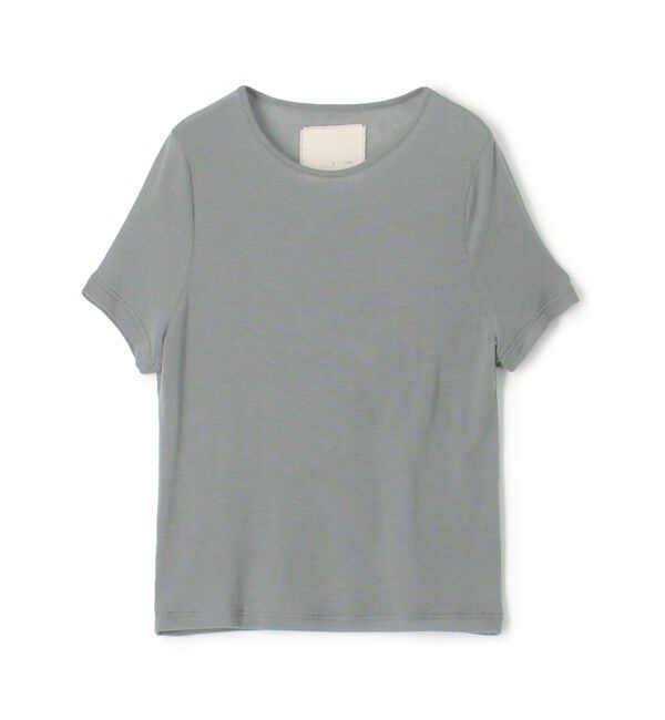 TOMORROWLAND GOODS「【一部別注】 V::ROOM ハーフスリーブカットソー」|Tシャツ・カットソー|15 グレー