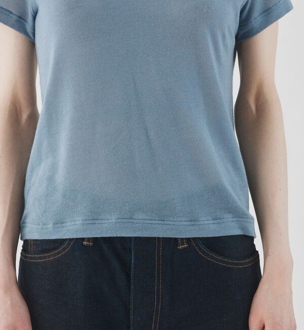 TOMORROWLAND GOODS「【一部別注】 V::ROOM ハーフスリーブカットソー」|Tシャツ・カットソー|