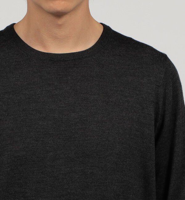 TOMORROWLAND MENS「ウールカシミヤシルク クルーネックプルオーバー」|ニット・セーター|