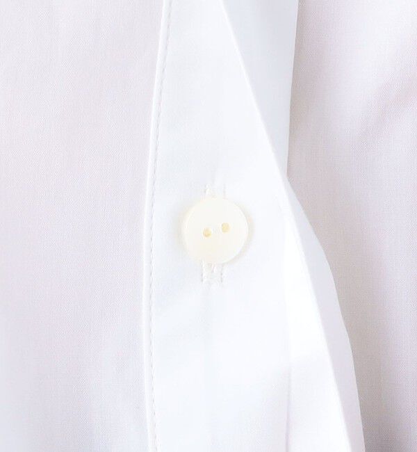 TOMORROWLAND collection「ホワイトコンビネーション タックボザムブラウス」|シャツ・ブラウス|