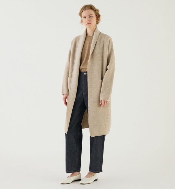 GALERIE VIE「ダブルフェイスパイル ショールカラーコート」|その他|