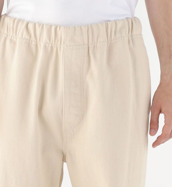 GALERIE VIE「シーアイランドカラーデニム　ワイドイージーパンツ」|チノ|