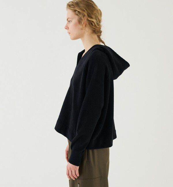 GALERIE VIE「コットンベロア フーディー」|パーカー|