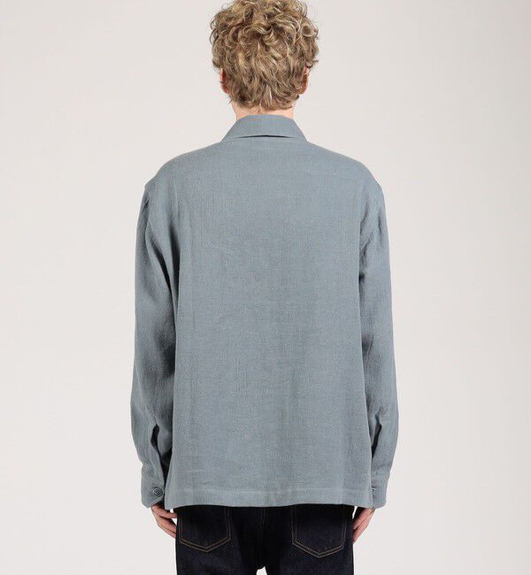 TOMORROWLAND BUYING WEAR「Salvatore Piccolo リネンウール シャツブルゾン」|ブルゾン・スタジャン|