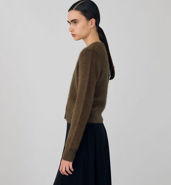 DES PRES「フォックスカシミヤ クルーネックカーディガン」|カーディガン|