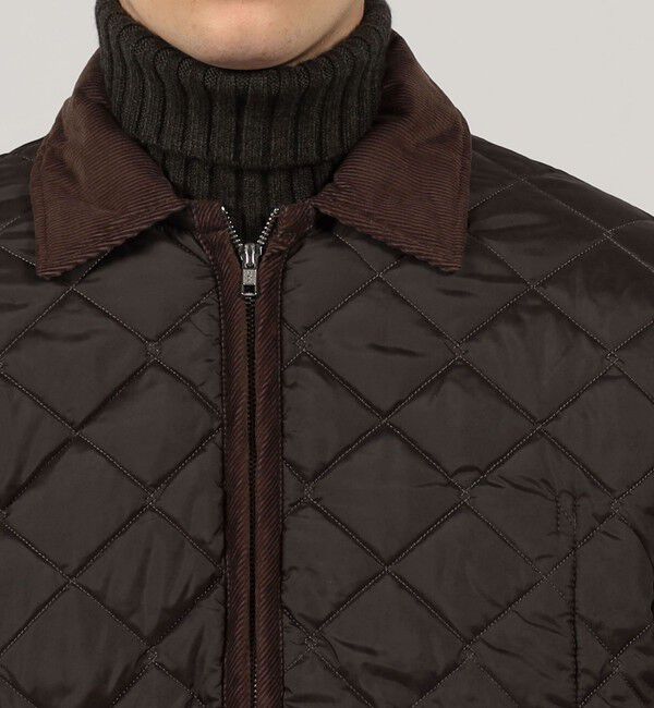 TOMORROWLAND BUYING WEAR「LAVENHAM TEYNHAM ポリエステル キルティングジャケット」|ブルゾン・スタジャン|