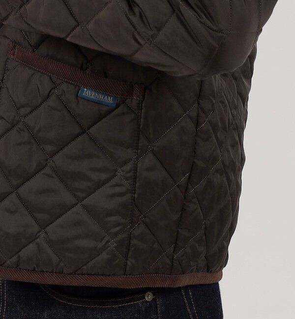 TOMORROWLAND BUYING WEAR「LAVENHAM TEYNHAM ポリエステル キルティングジャケット」|ブルゾン・スタジャン|