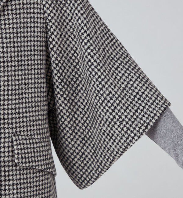 TOMORROWLAND collection「ウールカシミヤシェファード フレアスリーブショートコート」|その他|