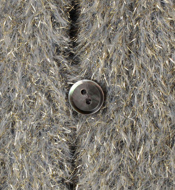 MACPHEE「ルレックスシェニール クルーネックカーディガン」|カーディガン|