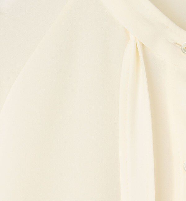 TOMORROWLAND collection「ポリエステルアムンゼン ハンドステッチブラウス」|シャツ・ブラウス|