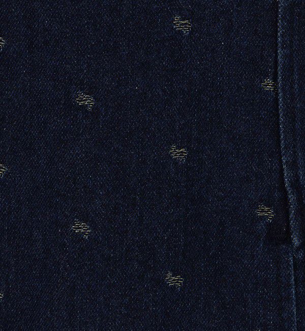 MACPHEE「デニムスパークジャカード Vネックミディジレ」|ベスト・ジレ|