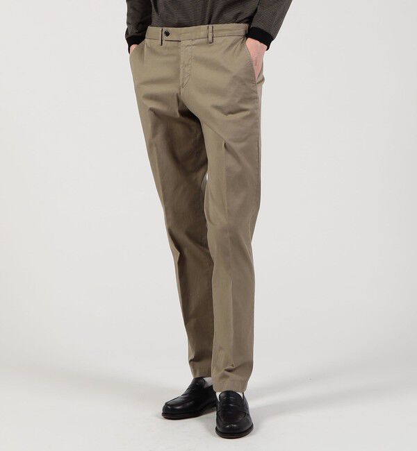 TOMORROWLAND MENS「ストレッチチノ イージースラックス」|スラックス|