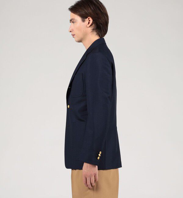 TOMORROWLAND MENS「ウールモヘアヤ シングルブレステッド 3Bジャケット」|テーラードジャケット|