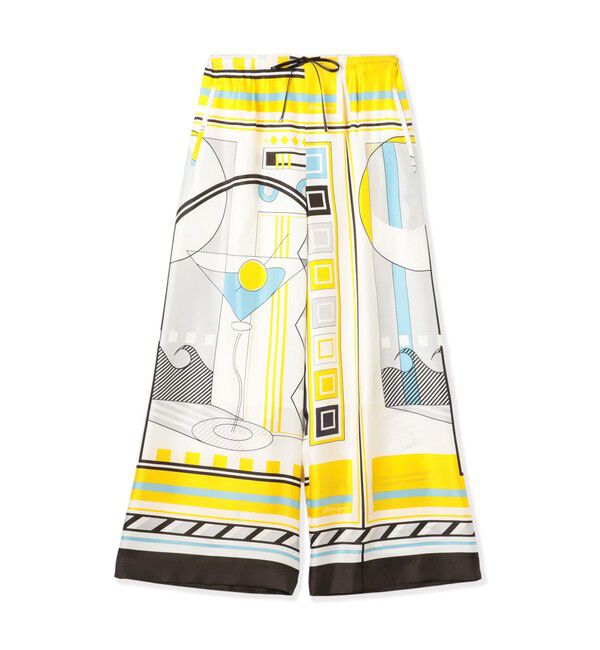 Ballsey「【別注】manipuri for Ballsey Cocktail イージーワイドパンツ」|その他|18 ホワイト系