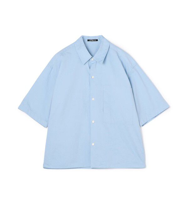GALERIE VIE「クラシックポプリン ワイドポケットシャツ」|シャツ・ブラウス|63 ライトブルー