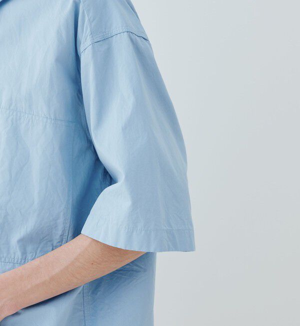 GALERIE VIE「クラシックポプリン ワイドポケットシャツ」|シャツ・ブラウス|