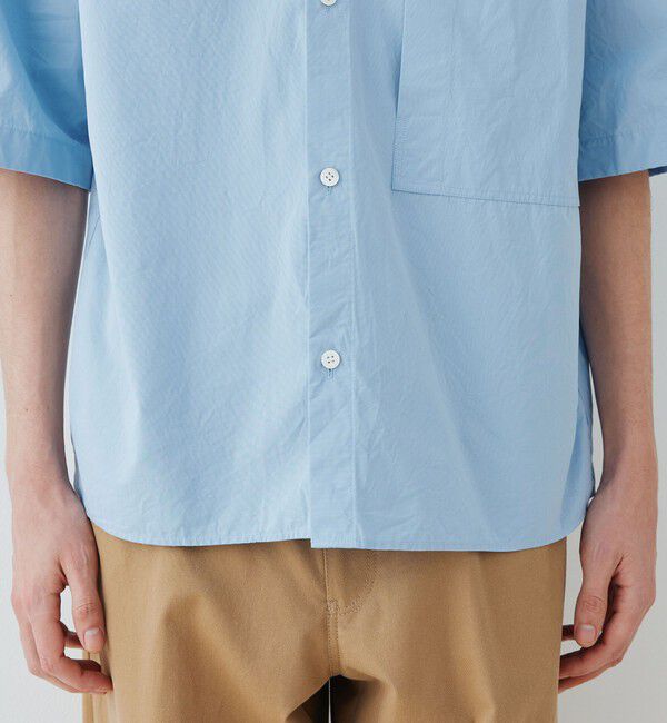 GALERIE VIE「クラシックポプリン ワイドポケットシャツ」|シャツ・ブラウス|