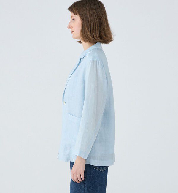 MACPHEE「ラミーソリッド シングルジャケット」|テーラードジャケット|