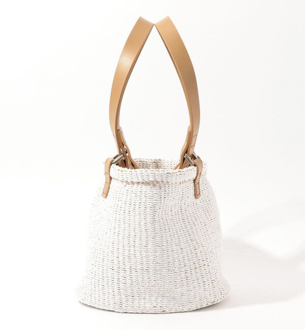 TOMORROWLAND GOODS「BUCKET BAGGAGE BASKET ミニ」|かごバッグ|