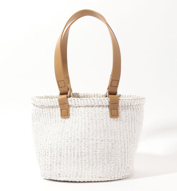 TOMORROWLAND GOODS「BUCKET BAGGAGE BASKET ミニ」|かごバッグ|