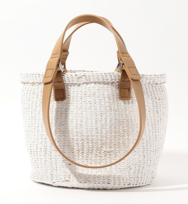 TOMORROWLAND GOODS「BUCKET BAGGAGE BASKET ミニ」|かごバッグ|