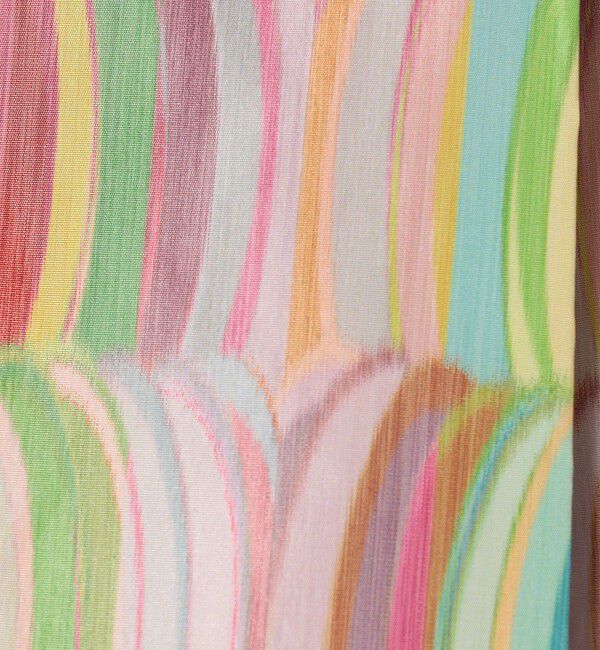 TOMORROWLAND collection「リュバンプリント タックスイングスカート」|フレア|